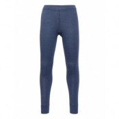 Long Johns Merino Uni Small So Outerwear Leggings Blå Lindex