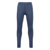 Long Johns Merino Uni Small So Outerwear Leggings Blå Lindex