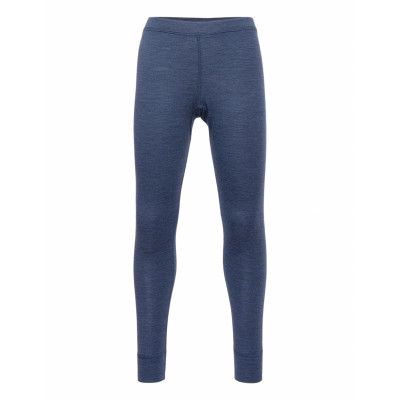 Long Johns Merino Uni Small So Outerwear Leggings Blå Lindex