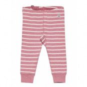 Long Johns Po.P Stripe Leggings Rosa Polarn O. Pyret