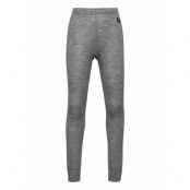 Long Johns Wool Solid School Leggings Grå Polarn O. Pyret