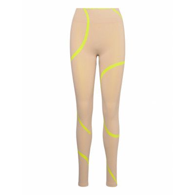 Moonchild Yoga Wear Loud Logo Legging Beige