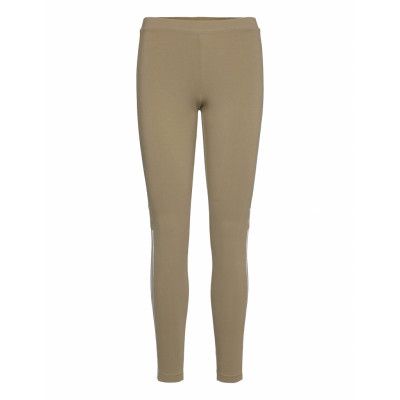 Loungewear Trefoil Medium Waist Tights W Leggings Grön Adidas Originals