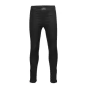 Coated Stretch Leggings Bottoms Leggings Svart Designers Remix Girls