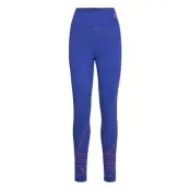 Lrg Logo Tights Leggings Blå Adidas Originals