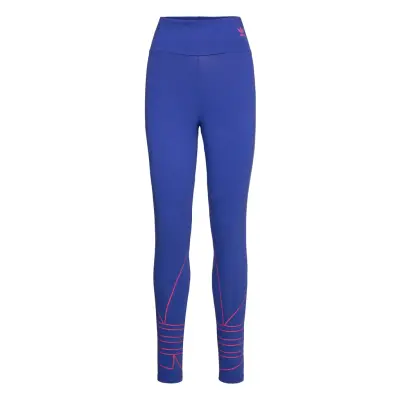 Lrg Logo Tights Leggings Blå Adidas Originals
