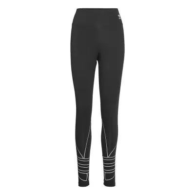 Lrg Logo Tights Leggings Svart Adidas Originals