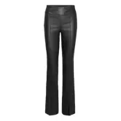 Lthr Bootcut.Stretch Trousers Leather Leggings/Byxor Svart Helmut Lang