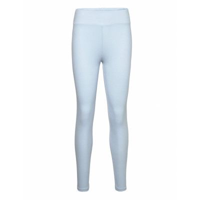 Ludmilla Tights Gots *Villkorat Erbjudande Leggings Blå Basic Apparel