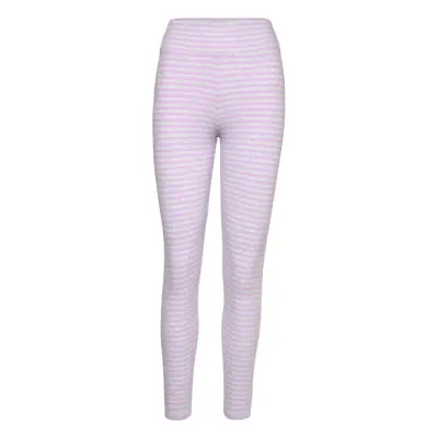 Ludmilla Tights Gots *Villkorat Erbjudande Leggings Lila Basic Apparel