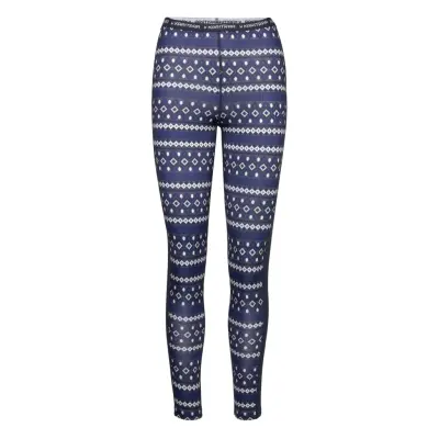 Lune Pant Sport Base Layer Bottoms Blue Kari Traa