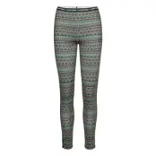 Lune Pant *Villkorat Erbjudande Base Layer Bottoms Multi/mönstrad Kari Traa