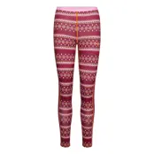 Lune Pant *Villkorat Erbjudande Base Layer Bottoms Röd Kari Traa