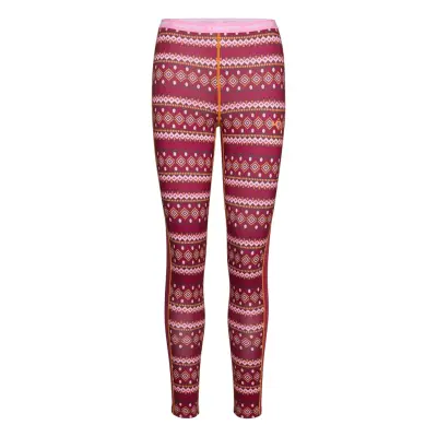 Lune Pant *Villkorat Erbjudande Base Layer Bottoms Röd Kari Traa