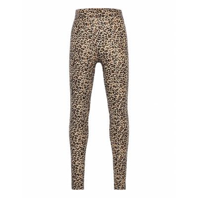 Lupa Leopard Legging Leggings Brun Grunt