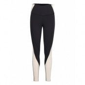 Lux High-Waisted Colorblock Leggings Running/training Tights Svart Reebok Performance