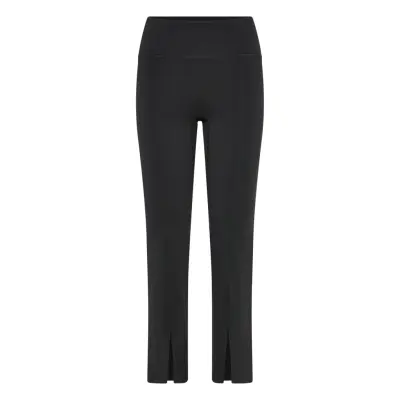 Girlfriend Collective Luxe Split Hem Legging Svart