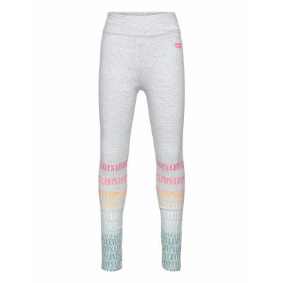 Lvg High Rise Legging Leggings Grå Levi's