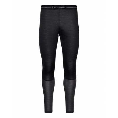 Icebreaker M 125 Z Knit Leggings Svart