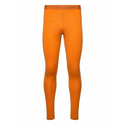 M 200 Oasis S Bula Leggings Sport Base Layer Bottoms Orange Icebreaker