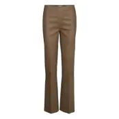 Mabella - Lamb Stretch Trousers Leather Leggings/Byxor Brun Day Birger Et Mikkelsen