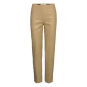Madisson - Lamb Stretch Trousers Leather Leggings/Byxor Beige Day Birger Et Mikkelsen