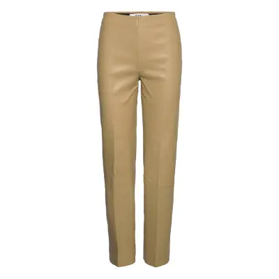 Madisson - Lamb Stretch Trousers Leather Leggings/Byxor Beige Day Birger Et Mikkelsen