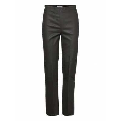 Madisson - Lamb Stretch Trousers Leather Leggings/Byxor Svart Day Birger Et Mikkelsen