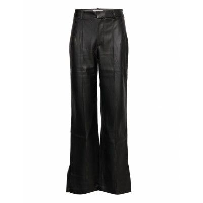 Maki *Villkorat Erbjudande Trousers Leather Leggings/Byxor Svart Mango