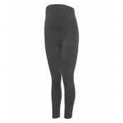 Mamalicious Mlalanis Seamless Rib Leggings Hw Svart