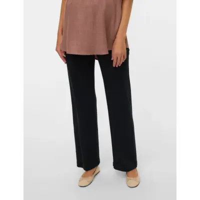 Mamalicious Mlemily Jrs Hw Relaxed Leggings Noos - Black - XXL