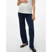Mamalicious Mlemily Jrs Hw Relaxed Leggings Noos - Navy - XL