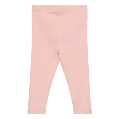 Mango Cotton Ribbed Leggings - Pink - 3-4