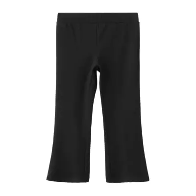 Mango Flared Leggings - Black - 5-6