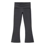 Mango Flared Leggings - Grey - 12