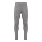 Mango Printed Leggings - Grey - 9