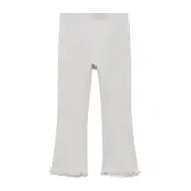 Mango Ribbed Flared Leggings - Grey - 9-12M
