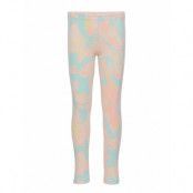 Marble Print Tights W Leggings Rosa *Villkorat Erbjudande Adidas Originals