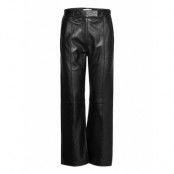 Mariam Pants Trousers Leather Leggings/Byxor Svart Stand Studio
