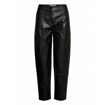 Marie Pants Trousers Leather Leggings/Byxor Svart DESIGNERS, REMIX