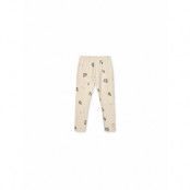 Marie Printed Leggings Bottoms Leggings Cream Liewood