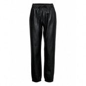 Marie Trousers Bottoms Trousers Leather Leggings-Byxor Black DESIGNERS, REMIX