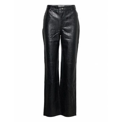 Mayko Bottoms Trousers Leather Leggings-Byxor Black MbyM