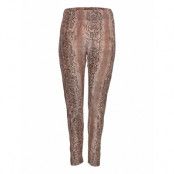 Mdaisy, Long, Legging Leggings Brun Zizzi