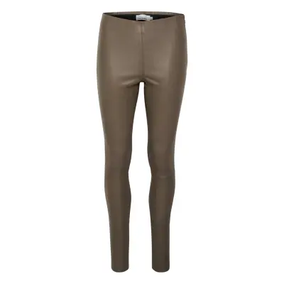 Karen By Simonsen Memekb Leather Pants Grå