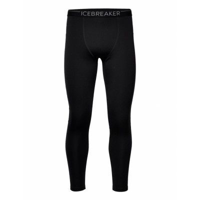 Men Merinofine™ Leggings Running/training Tights Svart Icebreaker