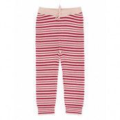 Merino Classic Rib Leggings W. Drawstrings *Villkorat Erbjudande Leggings Rosa Copenhagen Colors