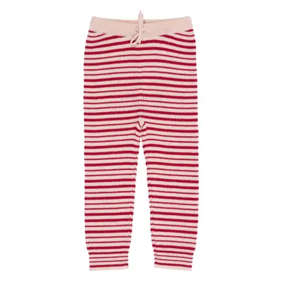 Merino Classic Rib Leggings W. Drawstrings *Villkorat Erbjudande Leggings Rosa Copenhagen Colors