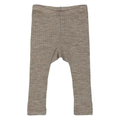 mikk-line Merino Wool Legging - Brown - 110