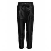 Milan Trousers Leather Leggings/Byxor Svart Six Ames